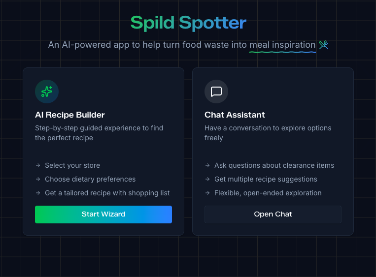 Spild Spotter screenshot